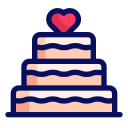 pastel de boda icon