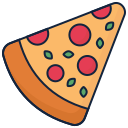 porción de pizza icon