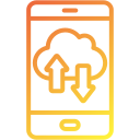 transferencia de datos icon