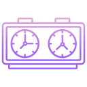 reloj digital icon