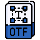 archivo otf icon