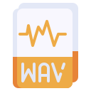 archivo wav icon