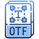 archivo otf icon