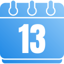 número 13 icon