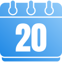 número 20 icon