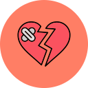 corazón roto icon