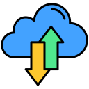 transferencia de datos icon