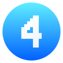 número 4 icon