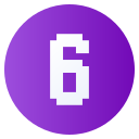 número 6 icon