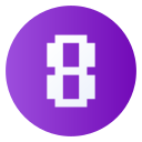 numero 8 icon