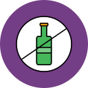 no alcohol icon