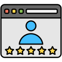 customer review icon