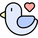 pássaro do amor 