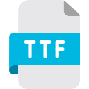 archivo ttf icon