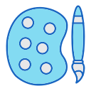 paleta de color icon