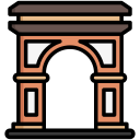 arco del triunfo icon