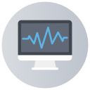 monitor de ecg icon