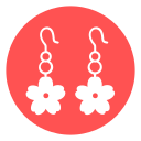 des boucles d'oreilles icon