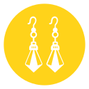 des boucles d'oreilles icon