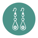 des boucles d'oreilles icon