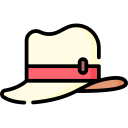 cappello fedora icona