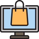 las compras en línea icon