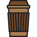 vaso de papel icon