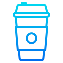 vaso de papel icon