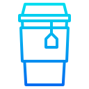 vaso de papel icon