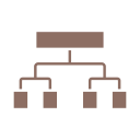 estructura jerarquica icon