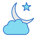 luna creciente icon