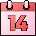 número 14 icon