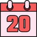 número 20 