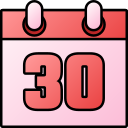 número 30 icon