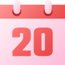 número 20 icon