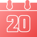 número 20 