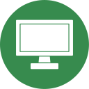 pantalla del monitor icon