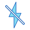 flash apagado icon