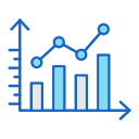 gráfico de linea icon