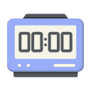 reloj digital icon