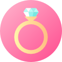 anillo de compromiso icon