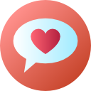 mensaje de amor icon