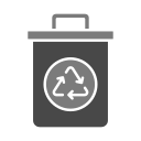 papelera de reciclaje icon