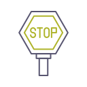 señal de stop icon