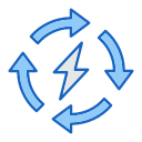 energía renovable icon