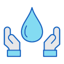 ahorrar agua icon