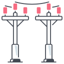 poste electrico icon