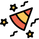 sombrero de fiesta icon