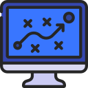 plan estratégico icon