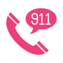 llamada al 911 icon